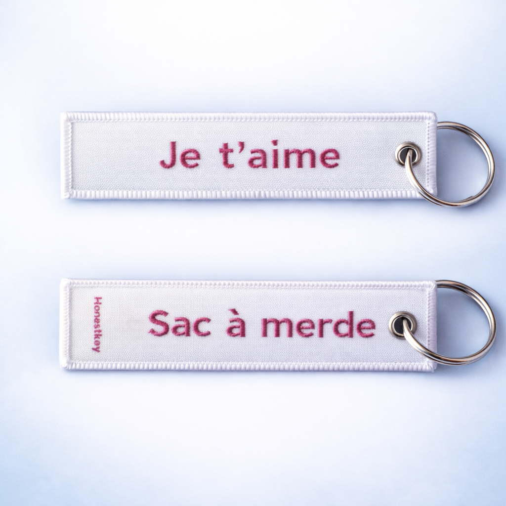 je t'aime - Sac à merde