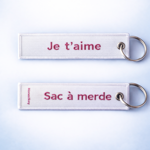 je t'aime - Sac à merde